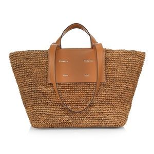 NWOT Proenza Schouler Large Morris Raffia Tote